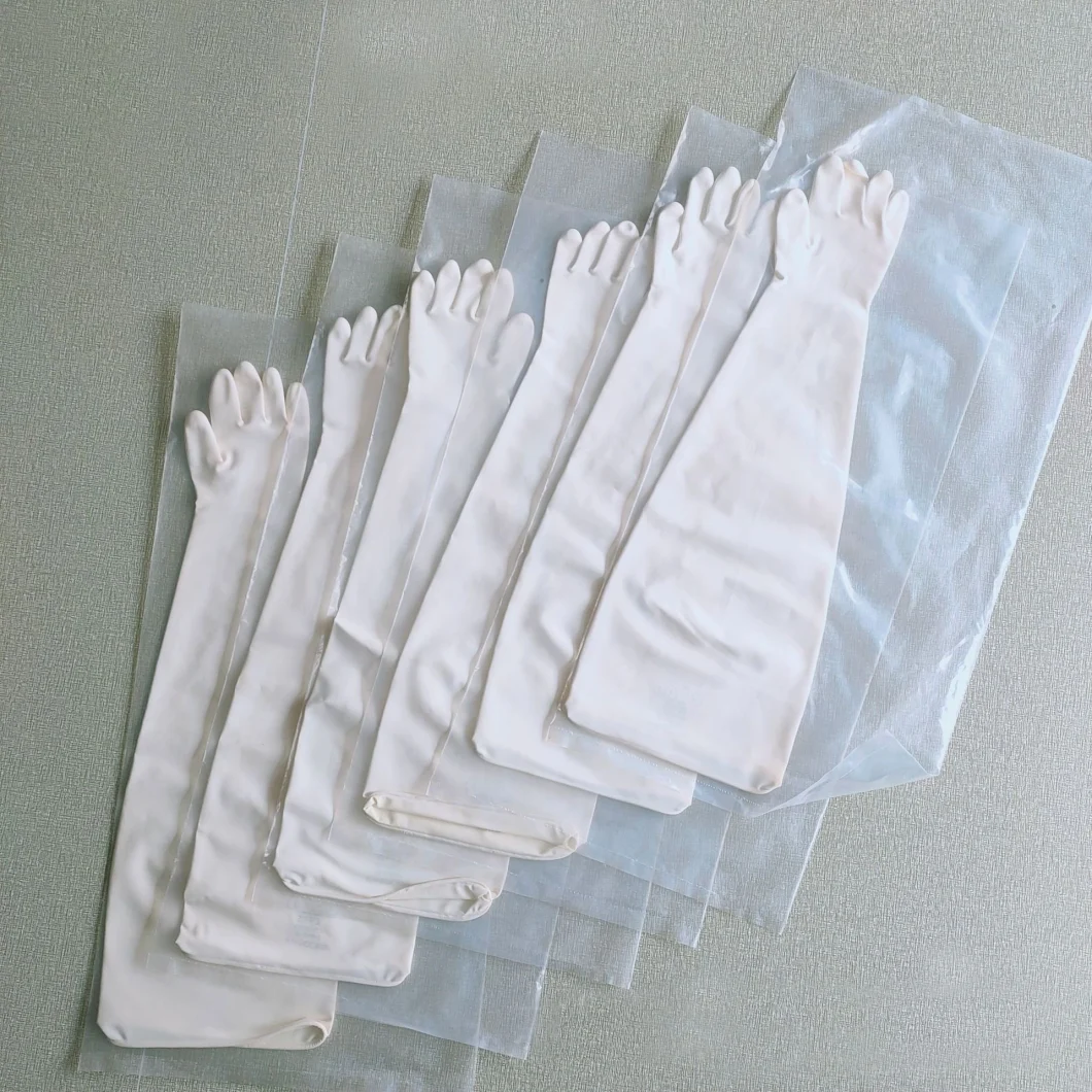 Dry Box Gloves with Nitrile Rubber Material for Food, Chemical, Electric Laborary