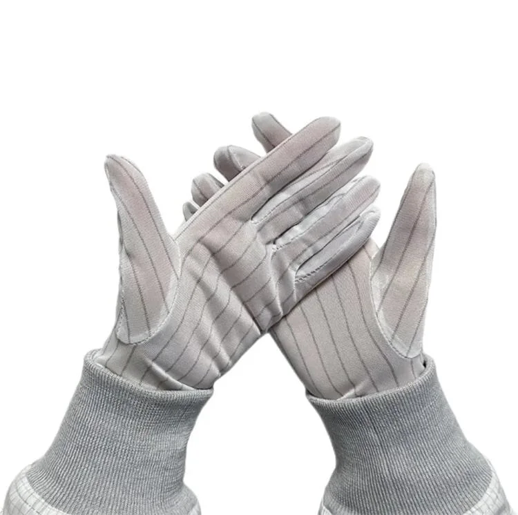 Anti-Static Gloves High Quality Dispensing Anti-Slip Plastic Belt Safety Gloves