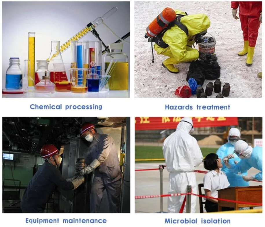 Professional Disposable Personal Protective Clothing Equipment