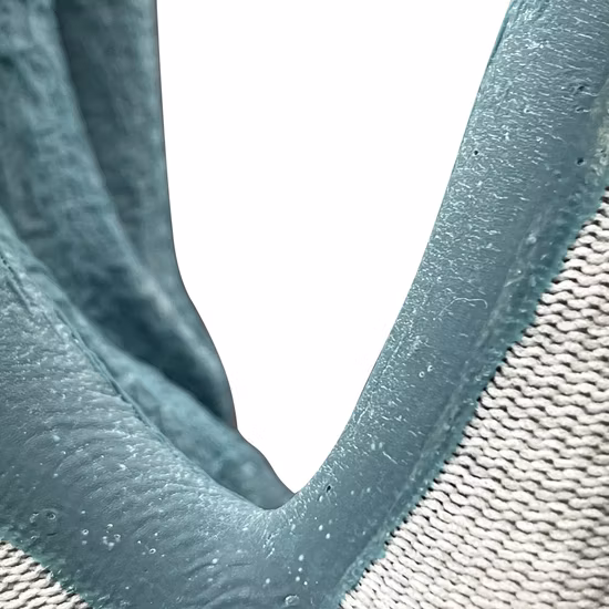 Guanto protettivo comodo, traspirante e durevole con rivestimento in schiuma di lattice industriale, guanto da lavoro o di sicurezza sul lavoro.  Materiali utilizzati in nylon o cotone